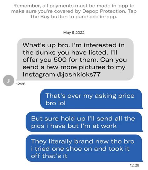 ysl fake site depop.com|depop scam explained.